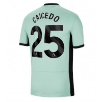 Echipament fotbal Chelsea Moises Caicedo #25 Tricou Treilea 2023-24 maneca scurta